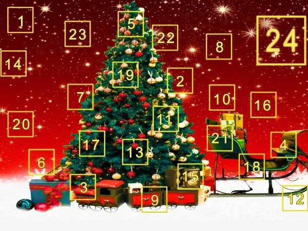Christmas calendar for children