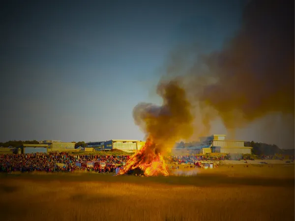 Easter bonfire in Germany