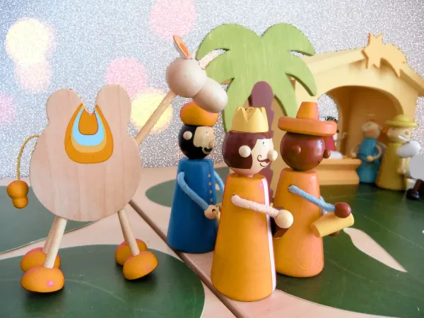 Kinder-Spielzeuge mit dem Thema Dreikönigsfest