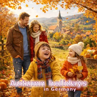 Autumn school holidays in Germany - holiday schedule
